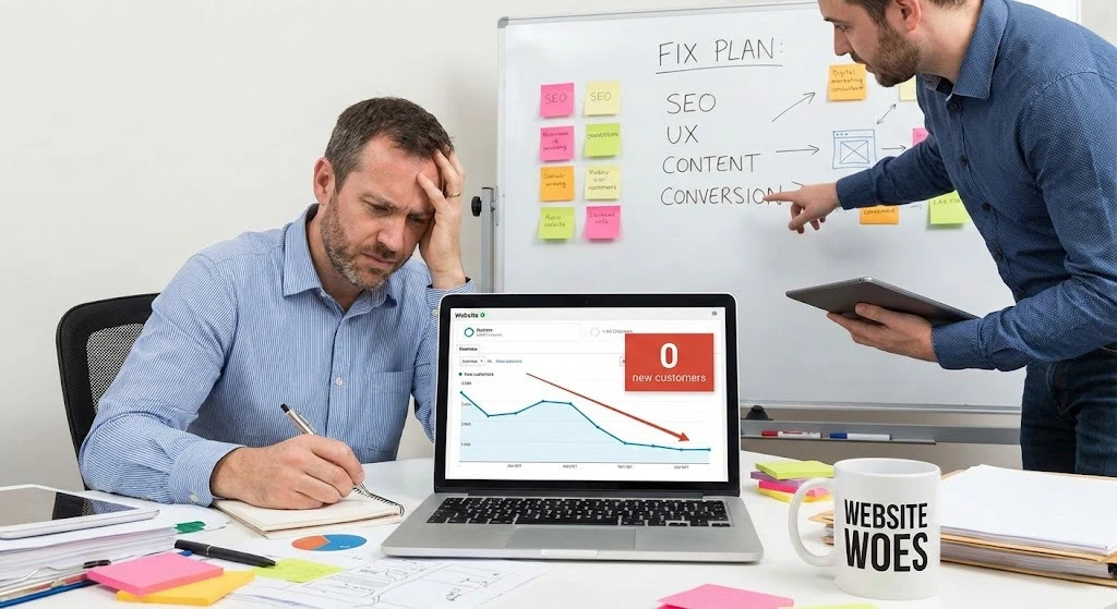 Website conversie optimalisatie: 5 redenen waarom jouw website geen klanten oplevert en concrete oplossingen