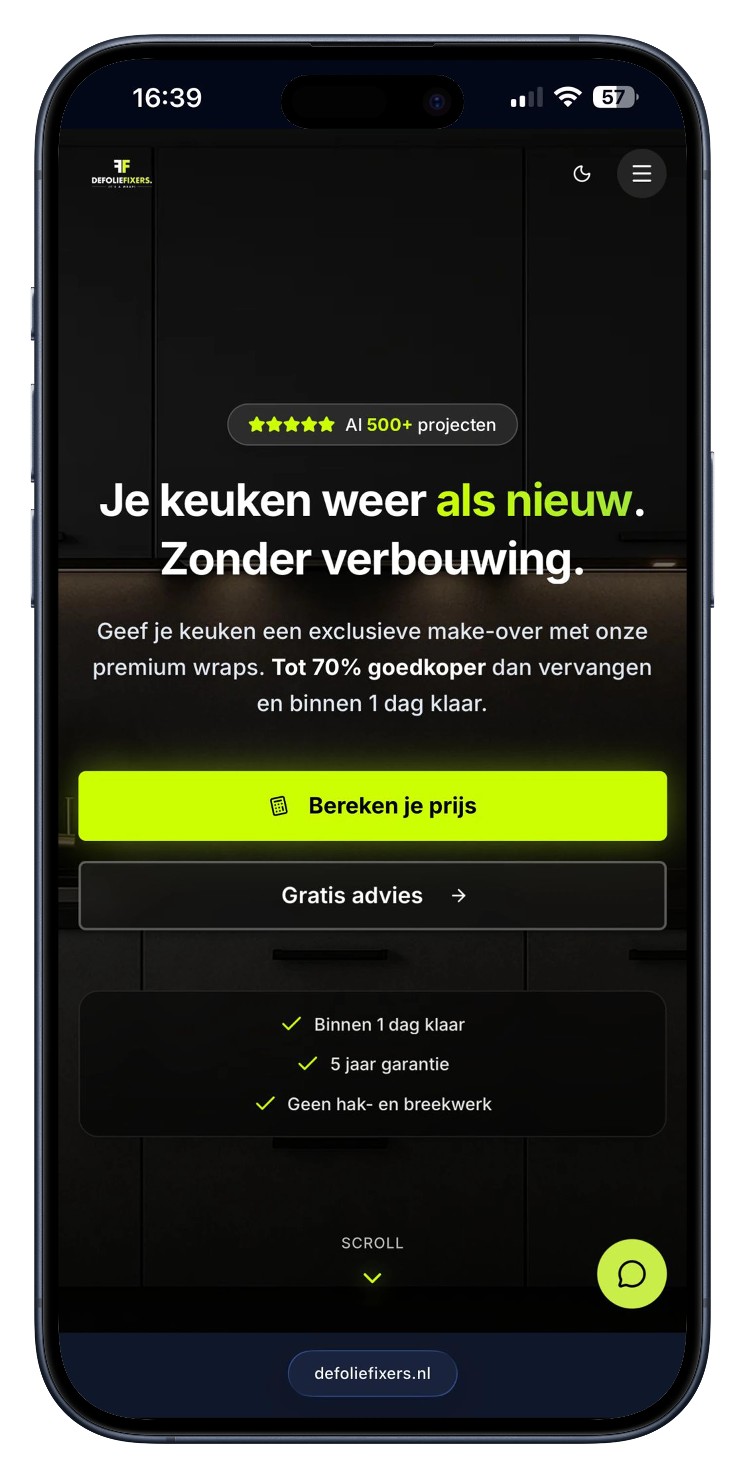 De Folie Fixers mockup